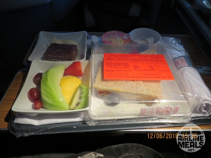 american airlines food carry on